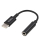 SILVER MONKEY Adapter USB-C - minijack 3.5mm czarny SMA252